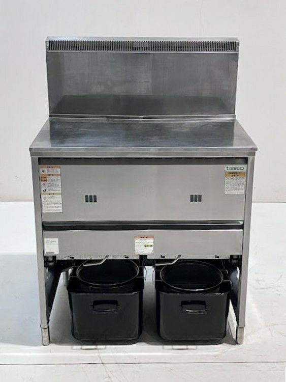 タニコー 2槽ガスフライヤー NB-TGFL-C87W ※備考欄必読 | 無限堂厨房