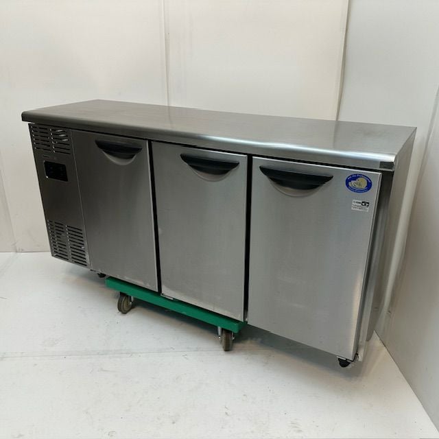 「Panasonic 業務用コールドテーブル冷蔵庫 SUR-N1541J 動作確認済み 引き渡し大阪・西天満」 パナソニック SUR-N1541J|幅1500mm/奥行450mm|幅600〜2100mm/奥行450