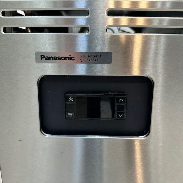 「Panasonic 業務用コールドテーブル冷蔵庫 SUR-N1541J 動作確認済み 引き渡し大阪・西天満」 パナソニック SUR-N1541J|幅1500mm/奥行450mm|幅600〜2100mm/奥行450
