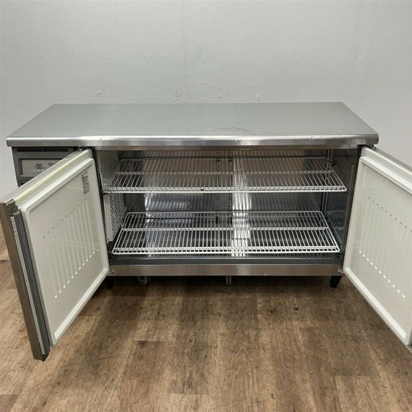 (1031-3) フクシマ 業務用 台下冷凍庫 コールドテーブル YRC-122FE2 2019年製 W1200D600H800 239L 中古 厨房 引き取り歓迎 大阪府 LRW-121PX - ヨコ型業務用冷凍冷蔵庫（コールドテーブル） - フクシマ