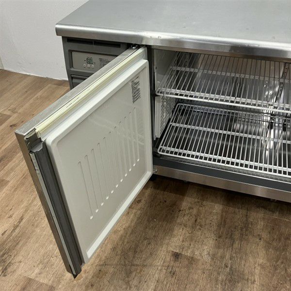 【動確済み】フクシマ 業務用冷凍庫 YRC-152FM2-F 1500×600×800 329L 単相 100V 台下冷凍庫 コールドテーブル 店舗用品 厨房 大阪 フクシマガリレイ 冷凍コールドテーブル YRC-152FM1-F（改） | 無限堂