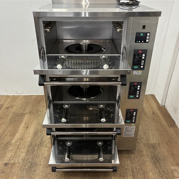 ☆地域限定送料無料☆工場整備品☆タニコー　ガス立体炊飯器　13A TGRC-2S ガス式立体炊飯器(TGRC-A3DT)