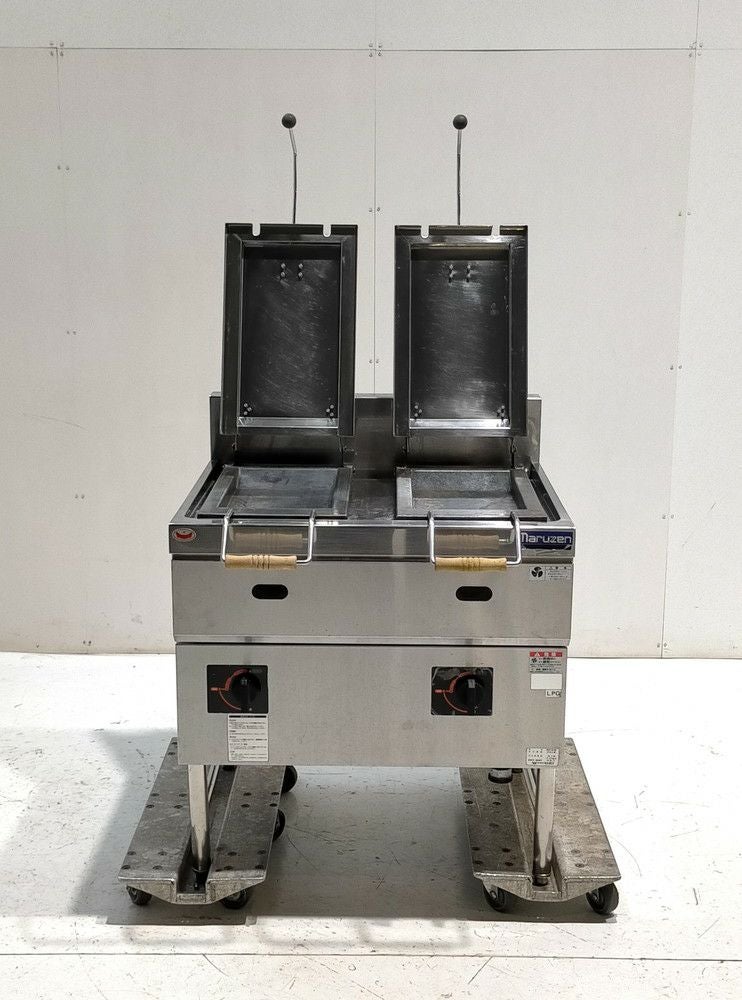 マルゼン ガス餃子焼き器 MGZS-087WB | 無限堂厨房ネットショップ