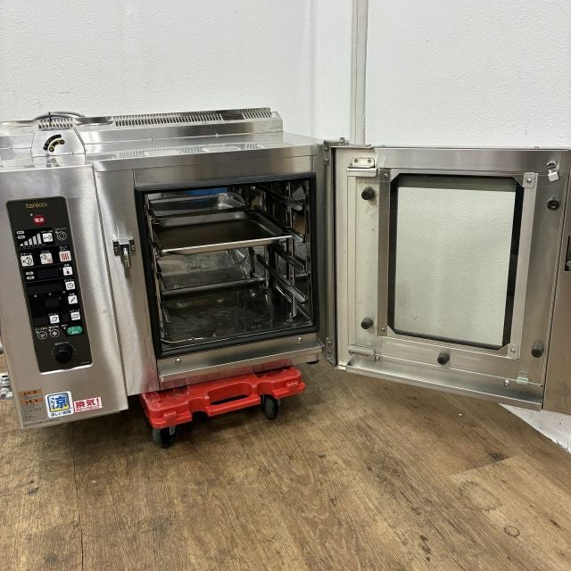 タニコー ガス式スチームコンベクションオーブン TSCO-4GBC | 無限堂