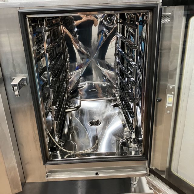 タニコー 架台付き 電気スチームコンベクションオーブン TSCO-61EBL