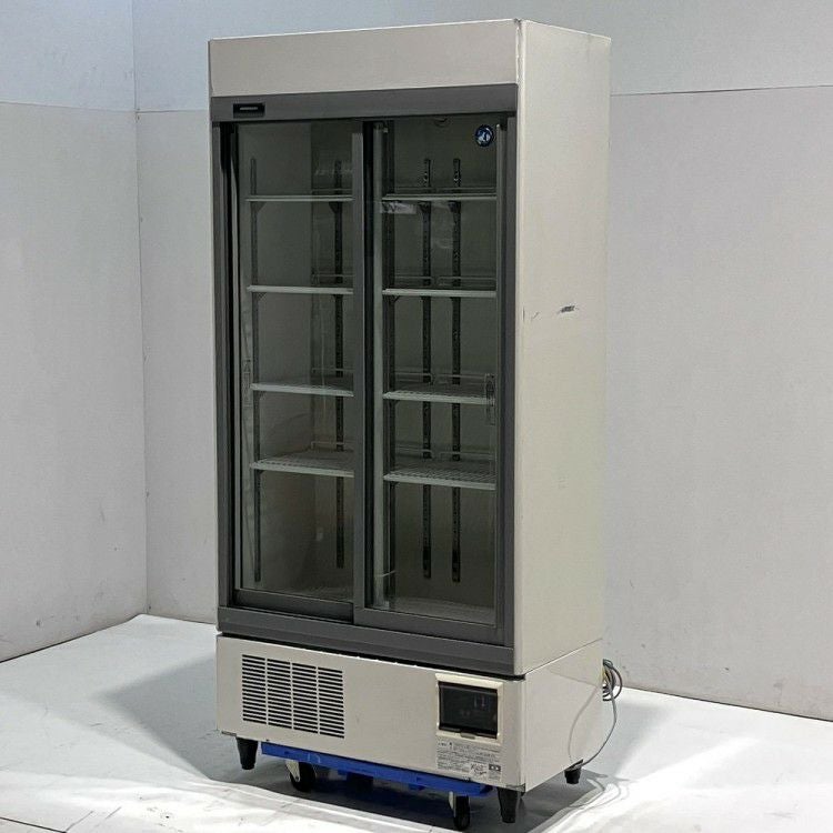 ☆中古品 ホシザキリーチン冷蔵ショーケース RSC-90CT-1 2013年 100V 900ｘ450ｘ1880ｍｍ 動作問題なし☆ ホシザキ リーチイン冷蔵ショーケース RSC-90CT-1 | 無限堂厨房ネット