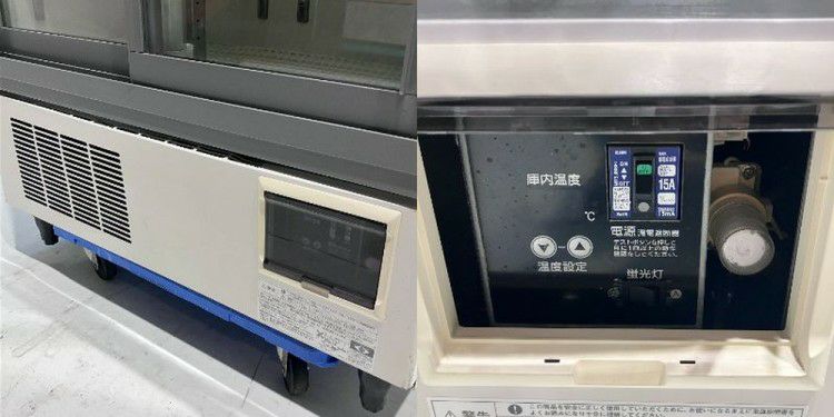 ☆中古品 ホシザキリーチン冷蔵ショーケース RSC-90CT-1 2013年 100V 900ｘ450ｘ1880ｍｍ 動作問題なし☆ 中古】ホシザキ リーチイン冷蔵ショーケース RSC-90D-B◎ 単相100V
