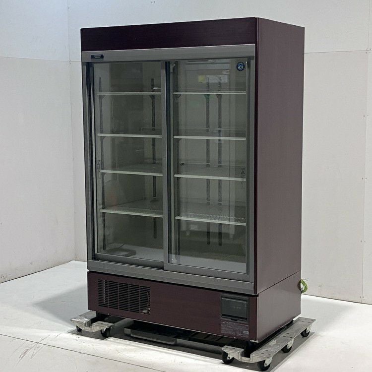 2018年製ホシザキ 冷蔵ショーケース RSC-120D-B（訳あり） ホシザキ リーチイン冷蔵ショーケース RSC-120D-B | 無限堂厨房ネット