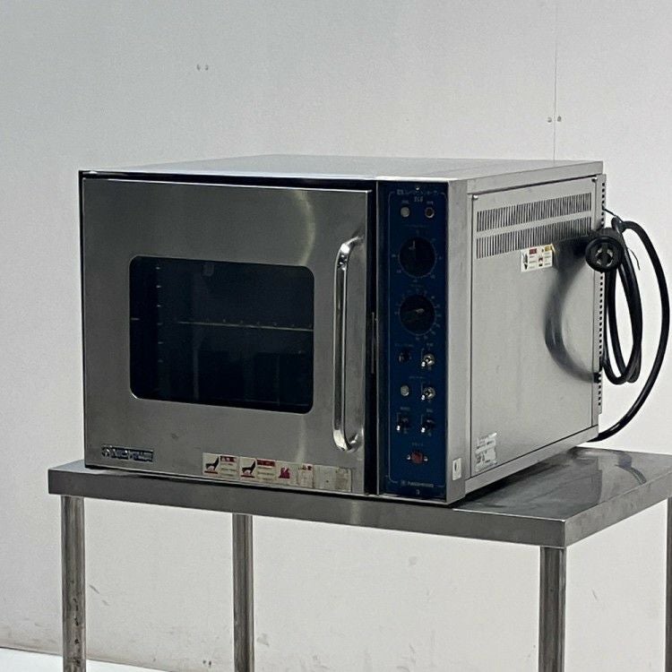 (4733-1)ニチワ 電気コンベクションオーブン SCO-6 2013年製 三相200V 業務用 中古品 飲食店 店舗 送料無料】電気ミニコンベクションオーブン(対流式)/三相200V 幅650