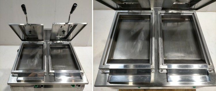 マルゼン　電気自動餃子焼器　架台付き　MAZE-4　2023年製　中古　厨房機器　R5-0112 マルゼン 電気自動餃子焼器 MAZE-4 2015年 動作確認動画 - YouTube