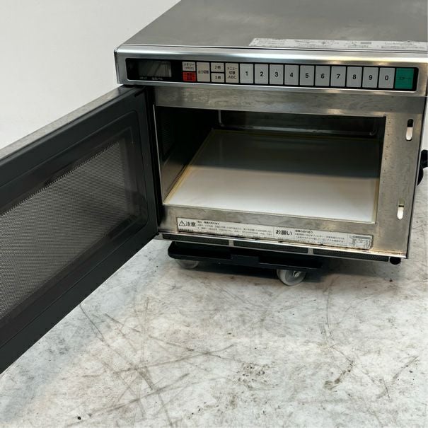 山口)下松市より　パナソニック 業務用電子レンジ スタンダードタイプ PRO NE-1801 庫内容量18L 2013年製 単相200V 　BIZJC27H パナソニック 業務用電子レンジ NE-1801 | 無限堂厨房ネットショップ