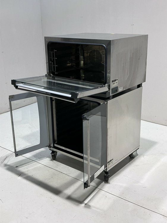 【FMI】エフエムアイ ベーカリーオーブン XFT-195 ホイロ庫 XLT-195 セット 3相200V 厨房機器 スチームオーブン スチコン UNOX 美品 Y0891 FMI ベーカリーオーブン+ホイロ庫セット XFT-195+XLT-195 ※備考欄必読