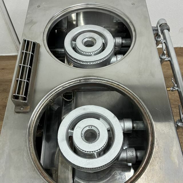マルゼン 2口ガスレンジ MGRD-074D | 無限堂厨房ネットショップ