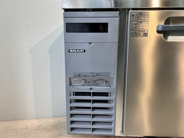山崎　冷凍冷蔵庫 LCU-151PE-E 100V 訳あり 2021年式 フクシマガリレイ 冷凍冷蔵コールドテーブル LCU-151PE-E | 無限堂厨房