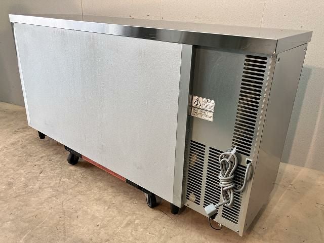 山崎　冷凍冷蔵庫 LCU-151PE-E 100V 訳あり 2021年式 フクシマガリレイ 超薄型奥行き450mmタイプヨコ型冷凍冷蔵庫 幅1500