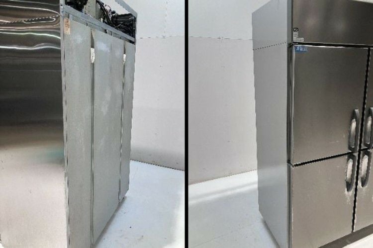 ダイワ冷機 業務用 冷凍冷蔵庫 1凍3蔵 4ドア 4面 423YS1 冷蔵庫 590L 冷凍庫179L 3相200V ボックス 403YS1-PL-EX (旧型式：423YS1-PL-EC)ダイワ冷機工業 組立式DAIBIL冷凍