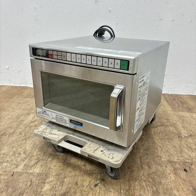 【美品】ホシザキ業務用電子レンジ HMN-18D形 HMN-18D 【ホシザキ】電子レンジ 幅422×奥行476×高さ337(mm) 単相200V