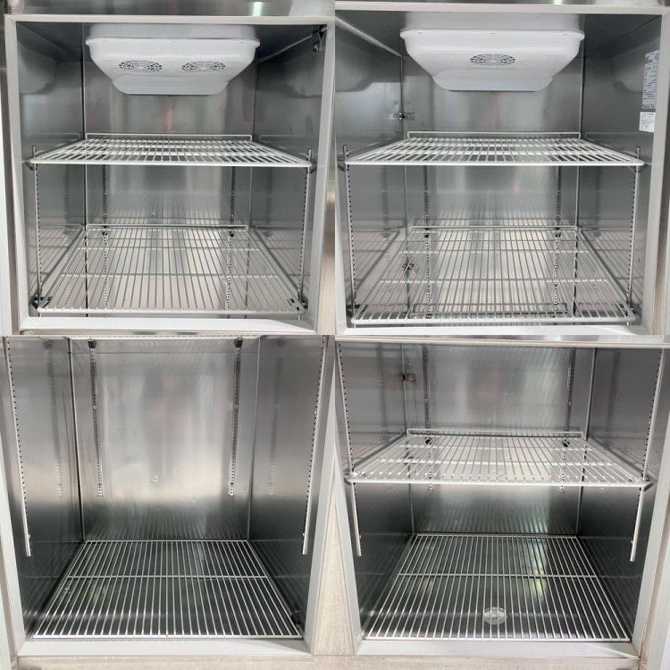 ☆中古品 大和冷機 ダイワ業務用冷凍冷蔵庫 2凍4冷 6枚扉 523Ｓ2-EC 2016年製 三相200Ｖ 1500ｘ800ｘ1920㎜ 動作確認済み☆ 大和冷機 縦型冷凍冷蔵庫 523S2-4-EC | 無限堂厨房ネットショップ