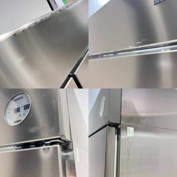 ☆中古品 大和冷機 ダイワ業務用冷凍冷蔵庫 2凍4冷 6枚扉 523Ｓ2-EC 2016年製 三相200Ｖ 1500ｘ800ｘ1920㎜ 動作確認済み☆ 大和冷機 縦型冷凍冷蔵庫 523S2-4-EC | 無限堂厨房ネットショップ