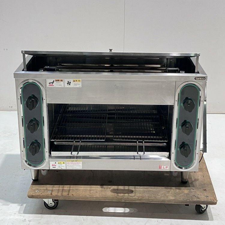 タニコー ガス上火式赤外線グリラー TIG-90 | 無限堂厨房ネットショップ