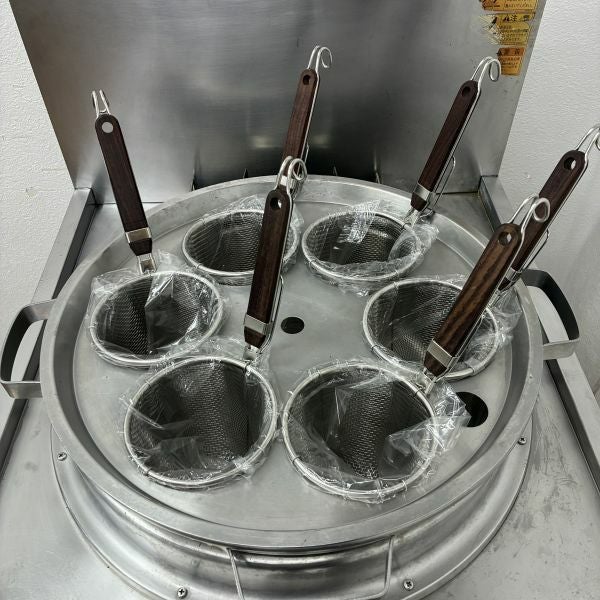 タニコー　茹で麺器　TU-1ND　都市ガス「中古良品」2021年式 タニコー ガスゆで麺器 中古 TU-1N 都市ガス 点火棒欠品 | 熱調理機器