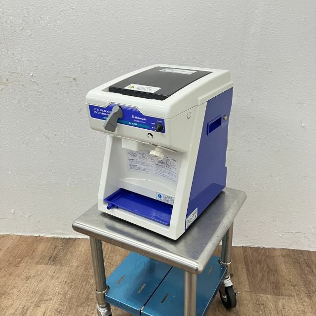 かき氷機、アイススライサー 業務用】電動かき氷機 初雪キューブアイススライサー HC-77B(旧型式