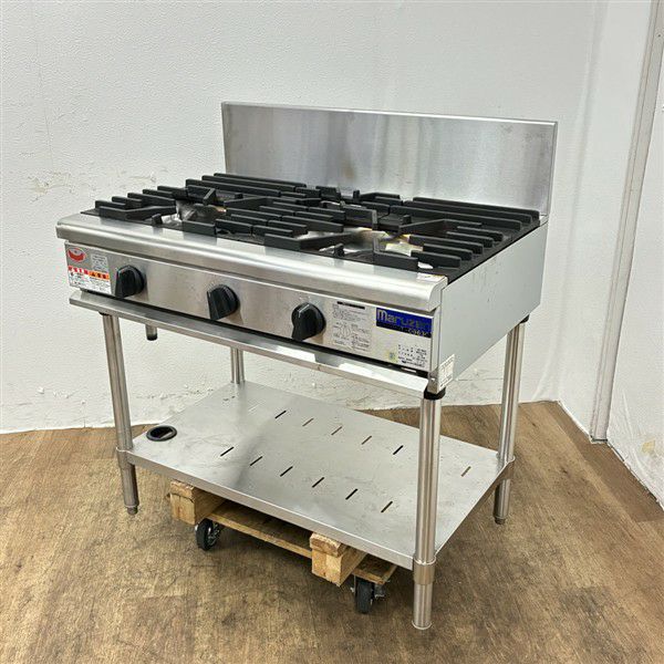 マルゼン 3口ガステーブル RGT-0963C | 無限堂厨房ネットショップ