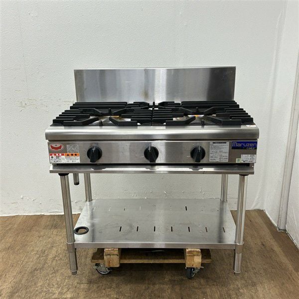 マルゼン 3口ガステーブル RGT-0963C | 無限堂厨房ネットショップ