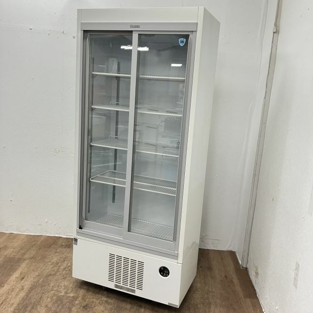 ② 大和リーチン冷蔵ショーケース　351U リーチイン冷蔵ショーケース 大和冷機 351AU 中古【ガラス製品のため
