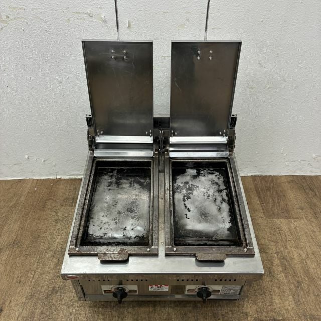 マルゼン卓上ガス餃子焼き器 2019年 LPガス マルゼン 卓上ガス餃子焼き器 MGZ-066W | 無限堂厨房ネットショップ