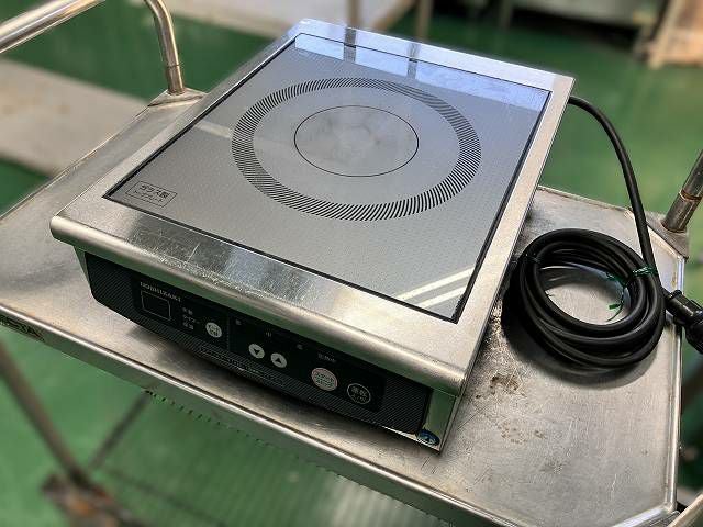 ホシザキ　業務用IH調理器　HIH-2CE-1型　単相200V IHコンロ　2021年製　厨房　札幌　リサイクルれお 電磁調理機器 HIH-2CE-1｜業務用の厨房機器ならホシザキ株式会社