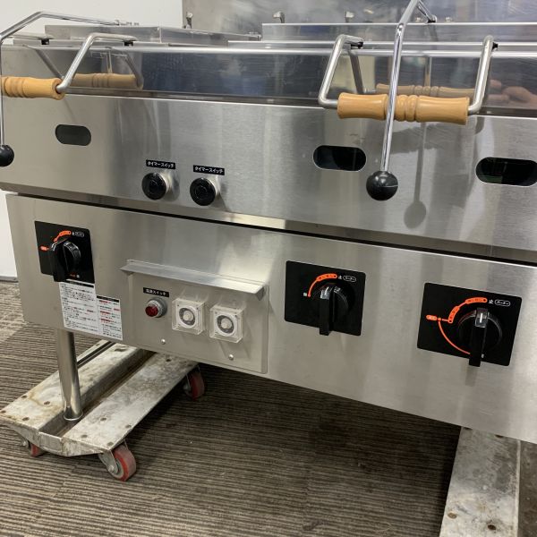 マルゼン ガス餃子焼き器 MGZS-107WBT | 無限堂厨房ネットショップ