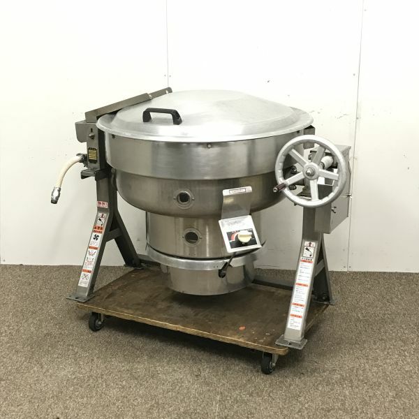 桐山工業株式会社 ガス回転釜 KIG2X-15 | 無限堂厨房ネットショップ