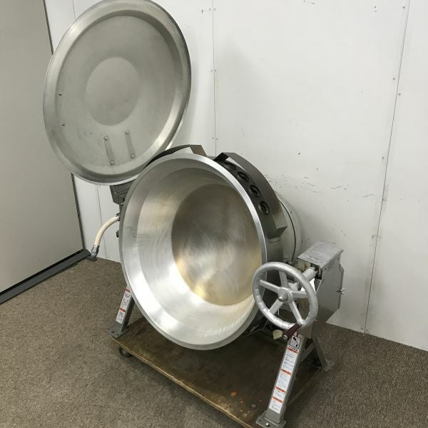 桐山工業株式会社 ガス回転釜 KIG2X-15 | 無限堂厨房ネットショップ