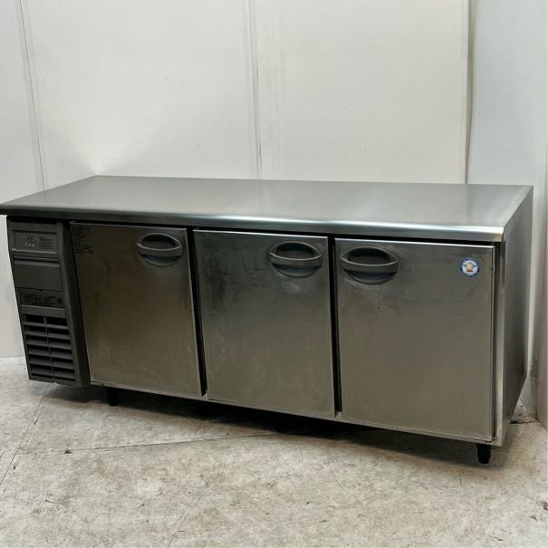 【動確済み】2018年 フクシマ 業務用テーブル形冷蔵庫 YRC-180RM2-F 単相 100V 1800×600×800 台下冷蔵庫 コールドテーブル 厨房機材 大阪 フクシマガリレイ 冷蔵コールドテーブル YRC-180RM2-F | 無限堂厨房