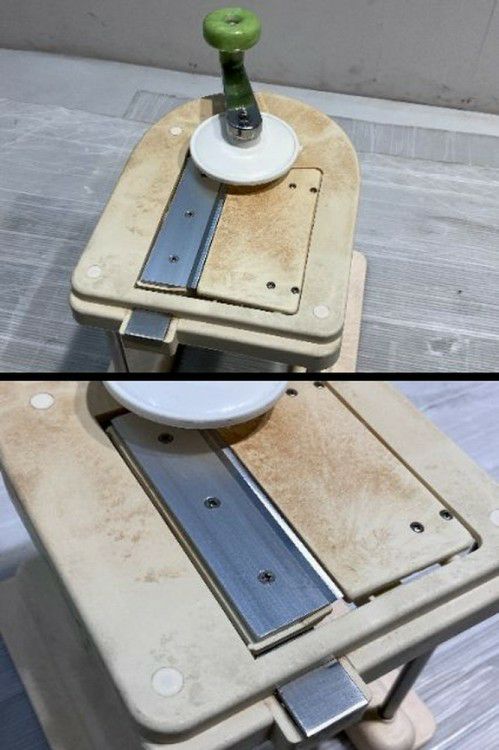 手動キャベツスライサー キャベツくん 千葉工業所 業務用 家庭用 動作確認済 楽天市場】キャベツくん(手動)【野菜スライサー フードスライサー 業務