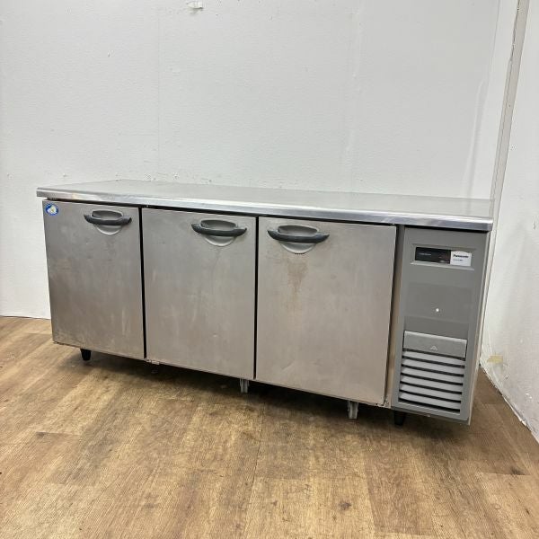 ■中古品 パナソニックコールドテーブル冷蔵庫 SUR-K1861SA 2017年 415Ｌ 1800ｘ600ｘ800ｍｍ 動作問題なし 厨房■ パナソニック 冷蔵コールドテーブル SUR-K1861SA-R | 無限堂厨房ネット