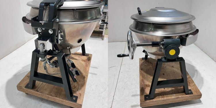 服部工業　回転釜　中古 ガス回転釜 服部工業 GHS-35 – 中古食品機械の食品機械ネット（中古
