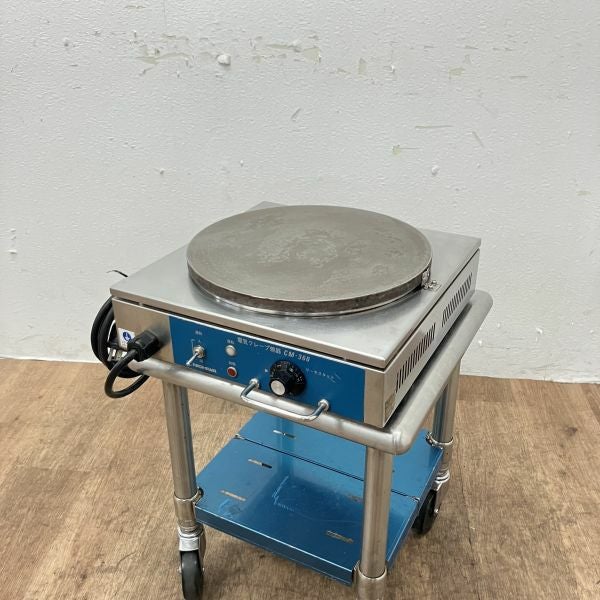 電気クレープ焼器 CM-360 ニチワ 電気クレープ焼き器 CM-360 | 無限堂厨房ネットショップ