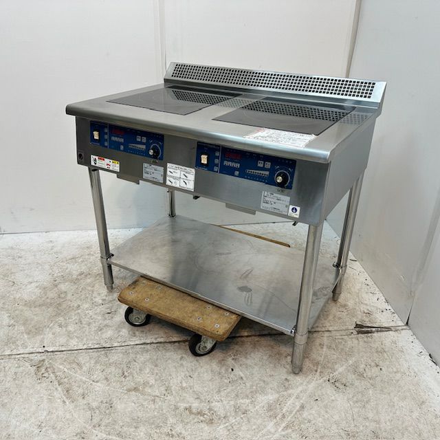 ☆地域限定送料無料☆ ニチワ　IH 調理器　2口　MIR-1055T-N ニチワ 2連IH調理器 MIR-1055SA-N | 無限堂厨房ネットショップ