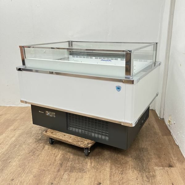 大和冷機　冷蔵、冷凍平形オープンショーケース　ROP-401FCB-EC 2021年　リサイクル品 大和冷機 平型オープン冷凍冷蔵ショーケース ROP-401FCB-EC | 無限堂