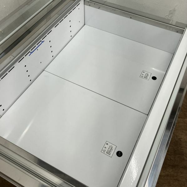 大和冷機　冷蔵、冷凍平形オープンショーケース　ROP-401FCB-EC 2021年　リサイクル品 大和冷機 平型オープン冷凍冷蔵ショーケース ROP-401FCB-EC | 無限堂
