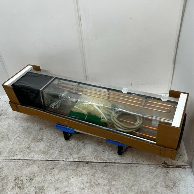 大穂製作所 OH?？ー1500 右角RV冷蔵ネタケース 角型タイプ 動作確認済み 大穂製作所 冷蔵ネタケース OH角型-Sa-1500L 未使用品 | 無限堂厨房