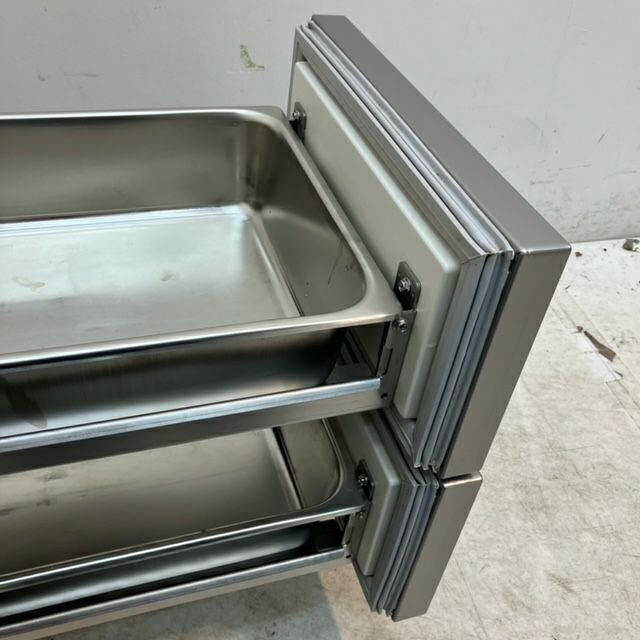 7178 パナソニック 業務用 ドロワー冷蔵庫 SUR-DG971-2SK 2019年製 パナソニック 低ドロワー冷蔵コールドテーブル SUR-DG971-2SK | 無限堂