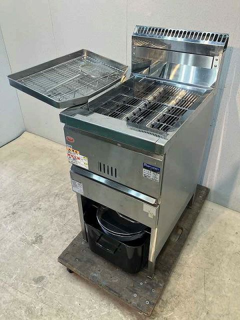 ☆中古品 マルゼン LPガスフライヤー MGF-18K 2017年製 18L 唐揚げ コロッケ 厨房 動作問題なし☆ マルゼン ガスフライヤー MGF-18K ※備考欄必読 | 無限堂厨房ネットショップ