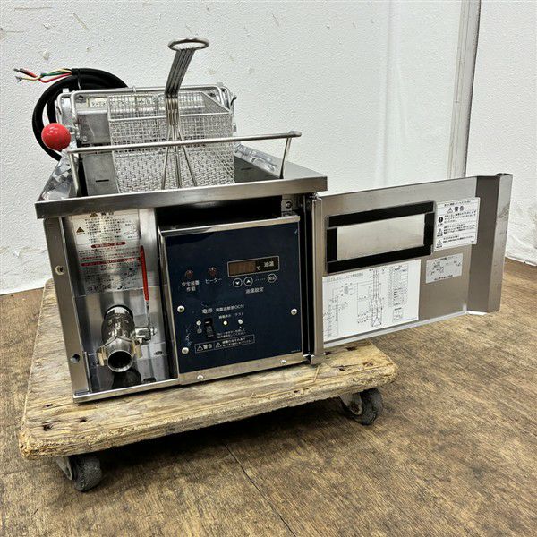 ホシザキ 業務用 電気フライヤー FL-13TB フライヤー 13L 卓上 3相200V 厨房 飲食店 ホシザキ 卓上電気フライヤー FL-13TB | 無限堂厨房ネットショップ