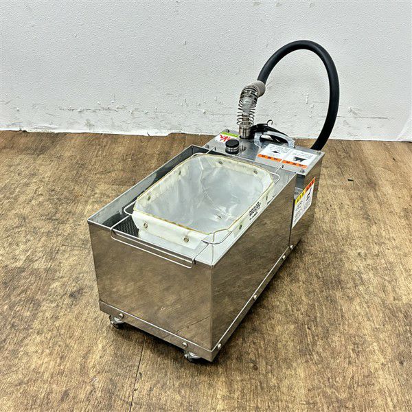 コマツ製作所　油ろ過機 R-3 コマツ製作所の食用油ろ過機コマフィルは豊富なラインアップと特注対応