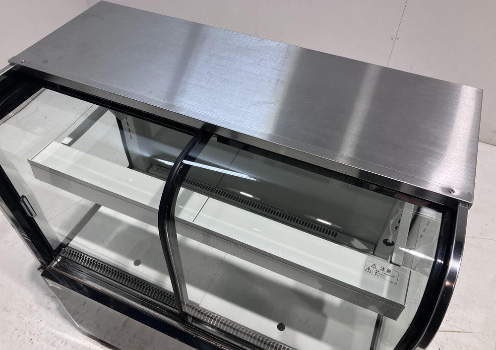 ★サンデン　冷蔵ショーケース　194L　VRS-106X★ 中古】 A06632 冷蔵ショーケース サンデン VRS-106X 100V 幅63.5cm