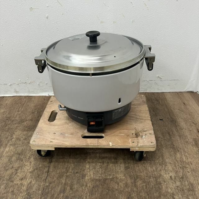 リンナイ ガス炊飯器 RR-550C 都市ガス用 5升炊 2022年製 中古 リンナイ ガス炊飯器 RR-550C | 無限堂厨房ネットショップ