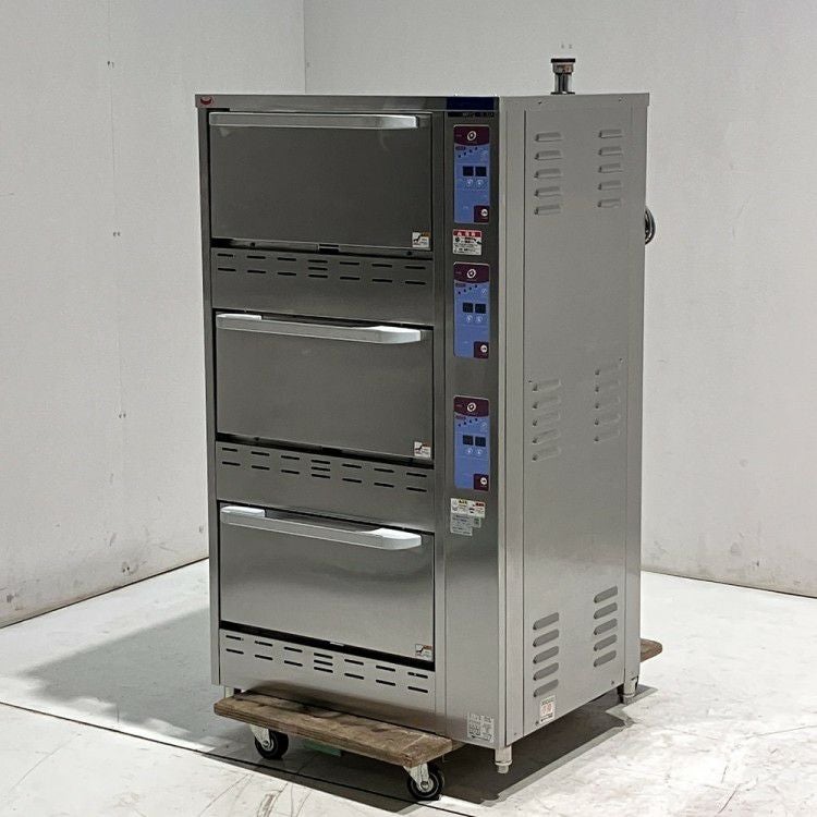 マルゼン ガス立体自動炊飯器 MRC-S3D | 無限堂厨房ネットショップ